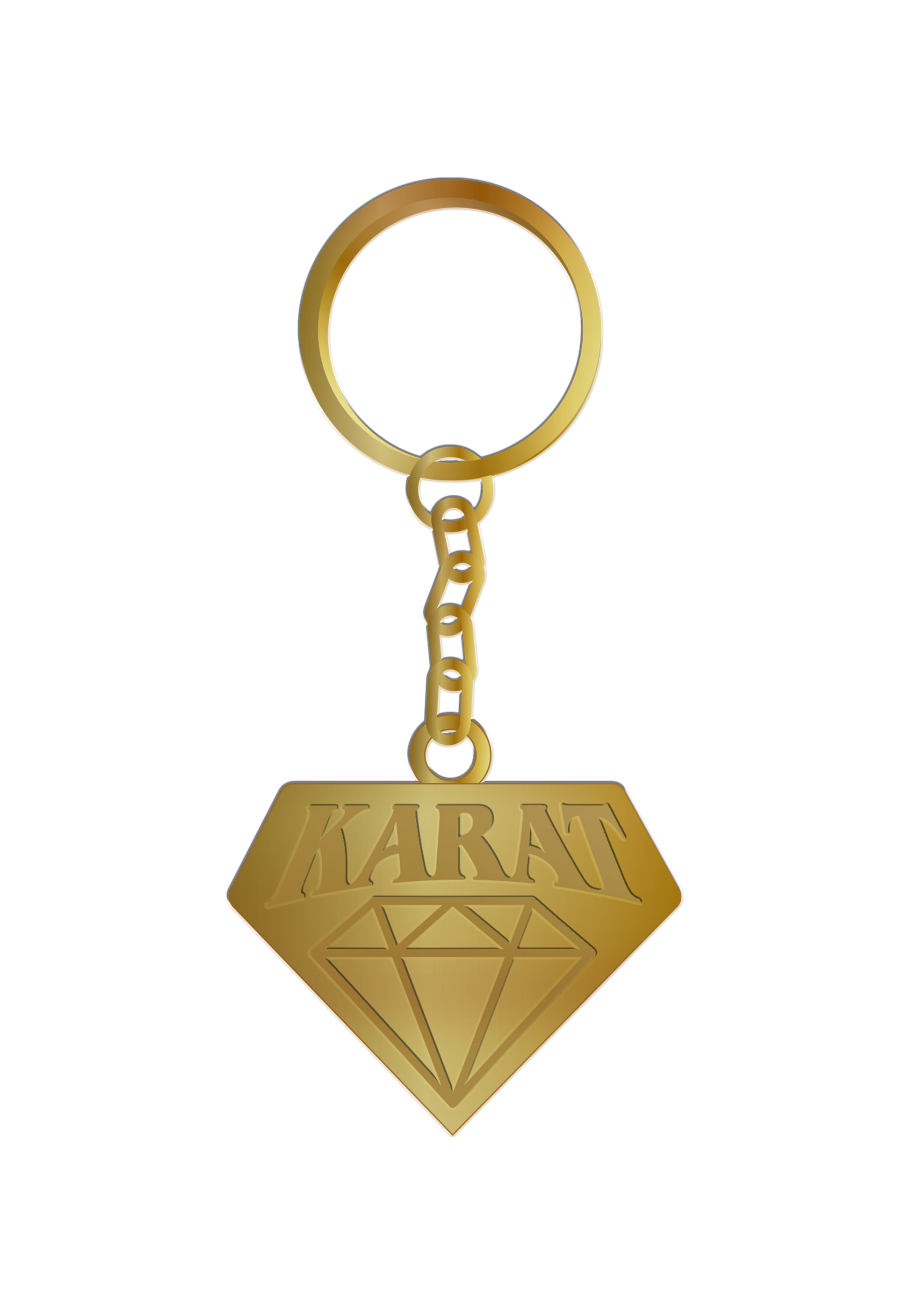 Karat - Diamant Logo Gold - Keychain | Neutral-Image